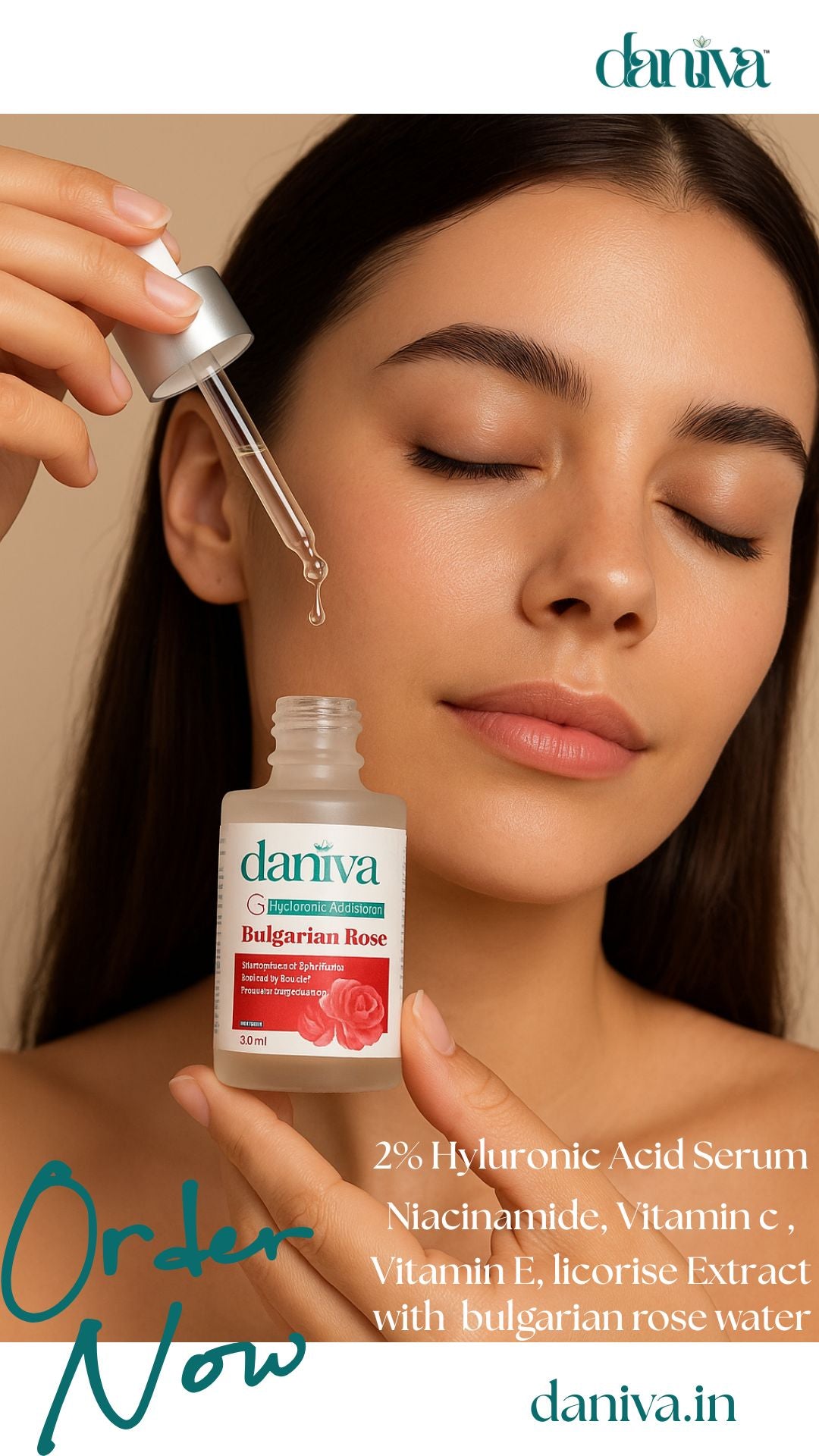 Bulgarian Rose Hyaluronic Acid Face Serum